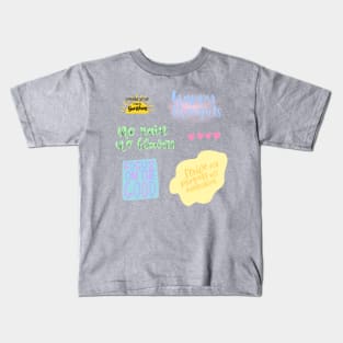 Positive Vibes #2 Sticker Pack Kids T-Shirt